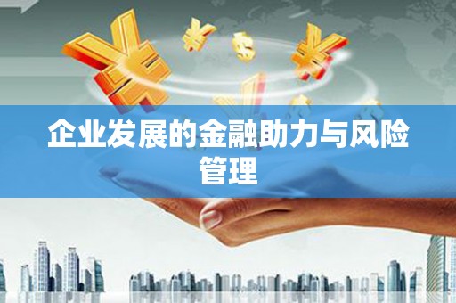 凉州企业发展的金融助力与风险管理