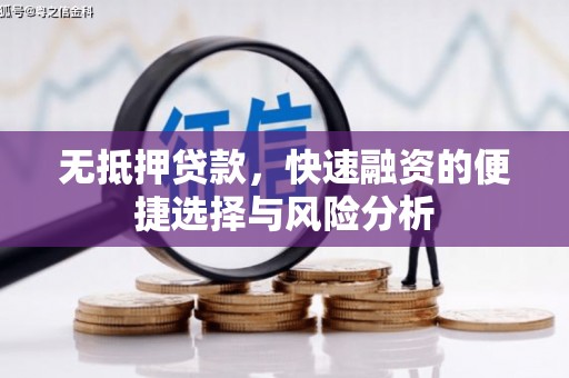 凉州无抵押贷款，快速融资的便捷选择与风险分析