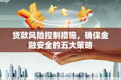 凉州贷款风险控制措施，确保金融安全的五大策略