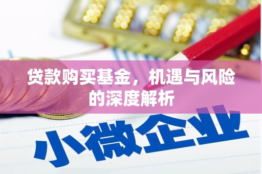 凉州贷款购买基金，机遇与风险的深度解析