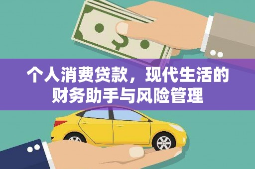 凉州个人消费贷款，现代生活的财务助手与风险管理