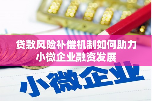 凉州贷款风险补偿机制如何助力小微企业融资发展