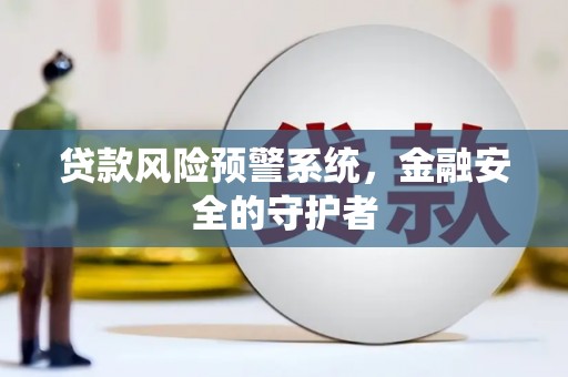 凉州贷款风险预警系统，金融安全的守护者