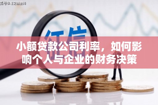凉州小额贷款公司利率，如何影响个人与企业的财务决策