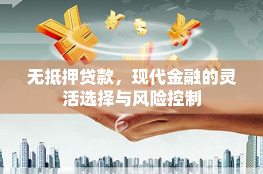 凉州无抵押贷款，现代金融的灵活选择与风险控制