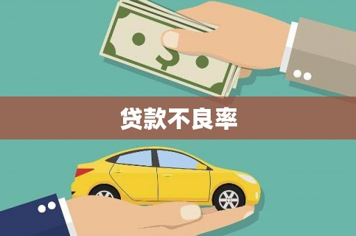 凉州贷款不良率