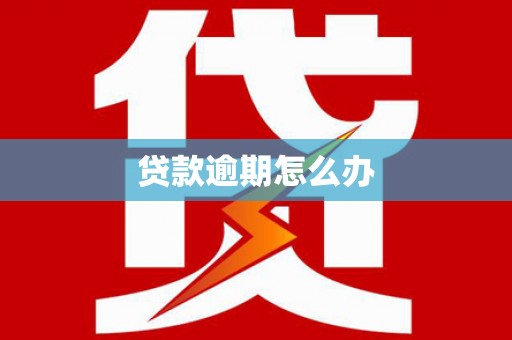 凉州贷款逾期怎么办