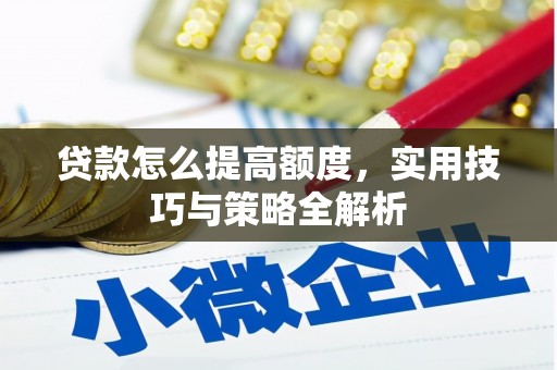 凉州贷款怎么提高额度，实用技巧与策略全解析