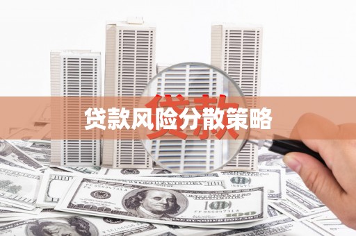 凉州贷款风险分散策略