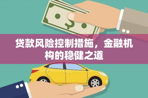 凉州贷款风险控制措施，金融机构的稳健之道