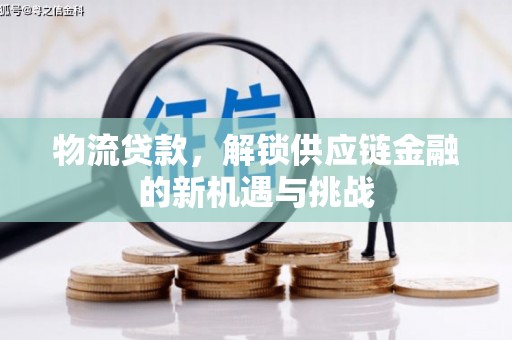凉州物流贷款，解锁供应链金融的新机遇与挑战