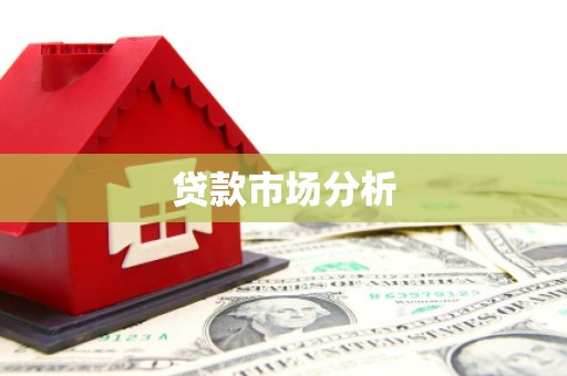 凉州贷款市场分析