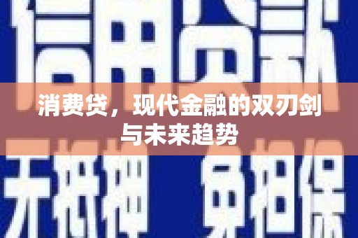凉州消费贷，现代金融的双刃剑与未来趋势