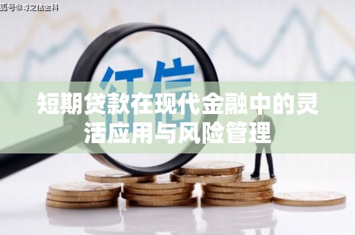 凉州短期贷款在现代金融中的灵活应用与风险管理