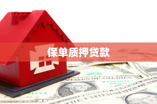 凉州保单质押贷款