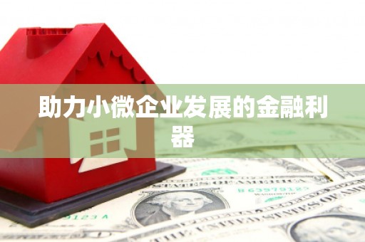 凉州助力小微企业发展的金融利器