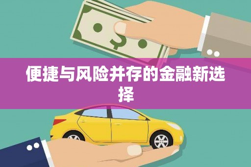 凉州便捷与风险并存的金融新选择